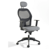 Alize Mesh Office Chair with Black Frame & Headrest