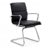 Aria Classic Leather Meeting Chair with Cantilever Frame