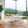 Stricto Executive Desk With Open Storage Return - Image 5