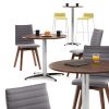 Bjorn Stool with Chrome Frame & Padded Seat - Image 5