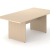 Optima Rectangle Meeting Table with Cylinder Legs - Image 3
