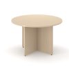 Optima Round Meeting Table with Wooden Legs