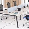 Nova A Rectangle Desk with Scallop Cut-Out - Image 4