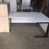 Maple Desk End Pedestal with Cupboard Top - Image 7
