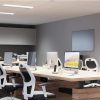 Alize Mesh Office Chair with White Frame & Headrest - Image 4