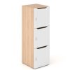 C3 Locker with 3 Mail Slot Doors
