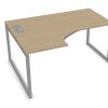 Nova O Crescent Desk with Cable Access Flap - Left & Right Hand Return Available