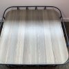 Drum Square Coffee Table in Light Walnut - Image 2
