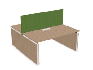 MOTION 2 Person Electric Desk with Screen