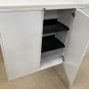 Used Metal Cupboard in White - Image 3