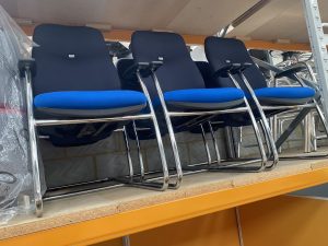 Inflexion Meeting Chairs in Blue