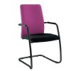 Breeze HB Meeting Chair with Black or Chrome Cantilever Frame - Image 4