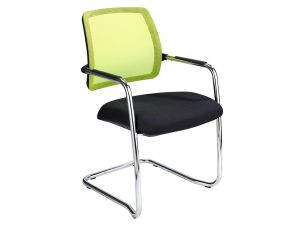 Breeze HB Cantilever Mesh Meeting Chair