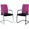 Breeze HB Meeting Chair with Black or Chrome Cantilever Frame