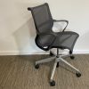Herman Miller Setu Office Chairs in Grey Mesh