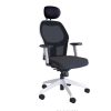 Alize Mesh Office Chair with White Frame & Headrest