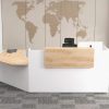 Fifty Full Reception Counter with Low 90° Corner Return - Image 2