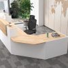 Fifty Full Reception Counter with Low 90° Corner Return - Image 3