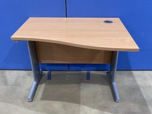 Used Wave Desk in Beech