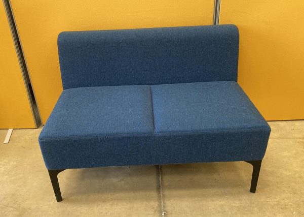 Two Seat Sofa in Blue by Naughtone