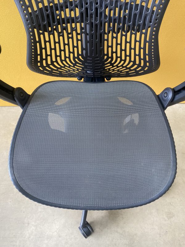 Herman Miller Mirra Chair - Grey Mesh - Multi Functional Arms - Image 6