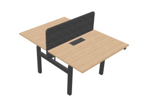 B-Active Electric Adjustable Desk Screen