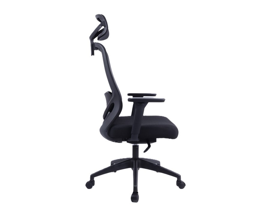 Chamber Mesh Back Ergonomic Chair with Headrest - Image 4
