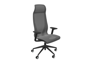Executive D-Chair in Full Mesh with Adj.Arms