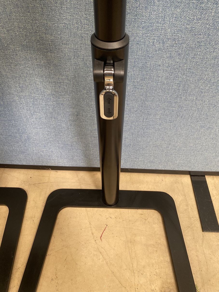 Laptop Tables | Height Adjustable | Black | Used - Image 2