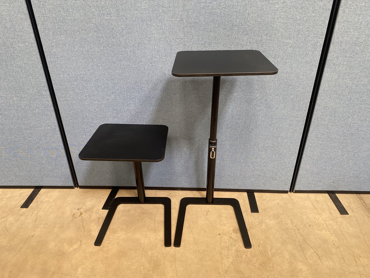 Laptop Tables | Height Adjustable | Black | Used