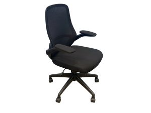 Herald Black Mesh Office Chair