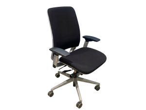 Steelcase Amia Black Ergonomic Task Chair | Second Hand