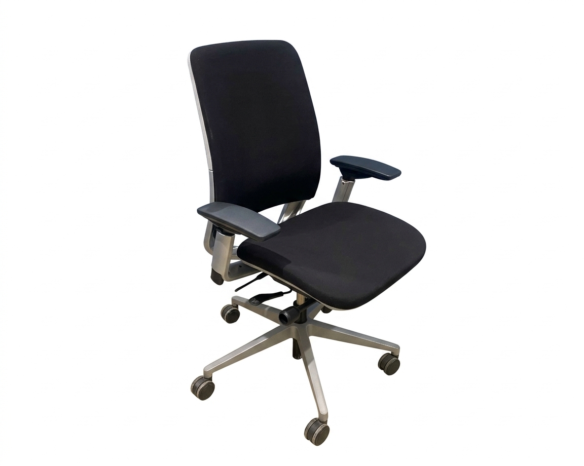 Steelcase Amia Black Ergonomic Task Chair | Second Hand